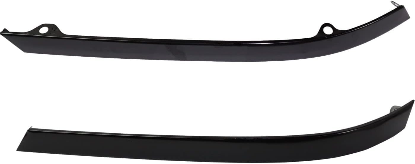 Set Of 2 Front Head Light Filler Primed Steel Left Driver & Right Passenger Side Direct Replacement Compatible With 1999-2003 Lexus RX300 LX2509102 LX2508102 8112648011 8116648011