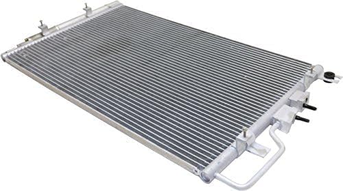 Front A/C Condenser Aluminum Core Direct Replacement Compatible With 2016-2017 Chevrolet Equinox GM3030316 23400197