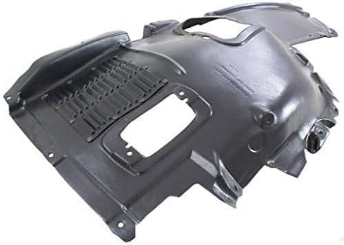 Front Upper Section Fender Liner Plastic Right Passenger Side Direct Replacement Compatible With 2010-2017 BMW 5 Series BM1249133 51717193510