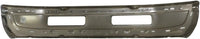 Front Bumper Chrome Steel Direct Replacement Compatible With 1994-2001 Dodge Ram 1500/1994-2002 Ram 2500 3500 CH1002256 CH1002172 55076599AG 55274749