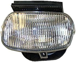 Front Bumper Lower Valance Panel Textured + Fog Light Assembly Left Driver & Right Passenger Side Direct Replacement Compatible With 1998-2000 Ford Ranger FO1095172 FO2592198