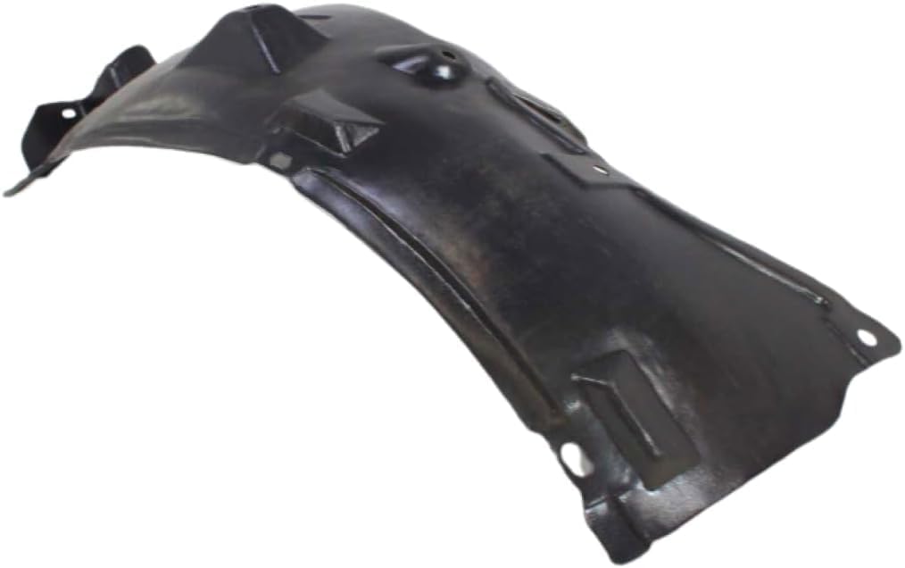 Front Fender Liner Rear Section Right Passenger Side Direct Replacement Compatible With 2007-2008 Infiniti G35 / 2009-2013 G37 IN1249107 63842JK000
