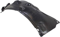Front Fender Liner Rear Section Right Passenger Side Direct Replacement Compatible With 2007-2008 Infiniti G35 / 2009-2013 G37 IN1249107 63842JK000