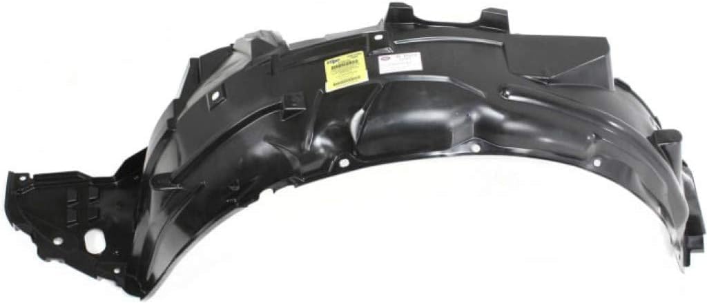 Front Fender Liner Left Driver Side Direct Replacement Compatible With 2006-2011 Honda Civic HO1248134 74151SNAA00