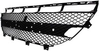 Front Bumper Center Grille Black Plastic Direct Replacement Compatible With 2016-2019 Mercedes Benz GLE-CLASS / 2017-2019 GLS450 GLS550 MB1036159 292885512228