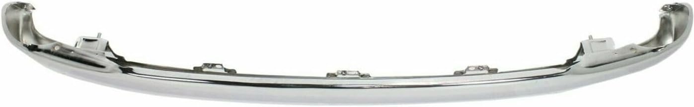 Front Bumper Molding Chrome Direct Replacement Compatible With 1998-2000 Toyota Tacoma TO1002165 5210104090