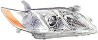 Front Head Light Assembly Plastid Lens And Housing Right Passenger Side Direct Replacement Compatible With 2007-2009 Toyota Camry TO2519105 8113006201