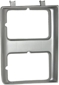 Front Head Light Door Bezel With Dual Headlamps Right Passenger Side Direct Replacement Compatible With 1985-1986 Chevrolet/GMC C/K Series / 1987-1988 R/V Series GM2513126