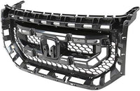 Front Grille Gray Shell And Insert Direct Replacement Compatible With 2009-2011 Honda Pilot HO1200200 75101SZAA01ZA