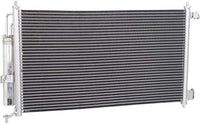 Front A/C Condenser Aluminum Core Direct Replacement Compatible With 2007-2012 Nissan Versa / 2009-2014 Cube NI3030163 92100ZW40D