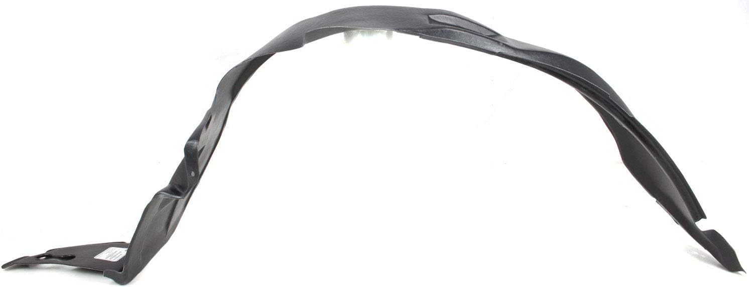 Front Fender Liner Right Passenger Side Direct Replacement Compatible with 2001-2006 Hyundai Santa Fe HY1249107 8681226000
