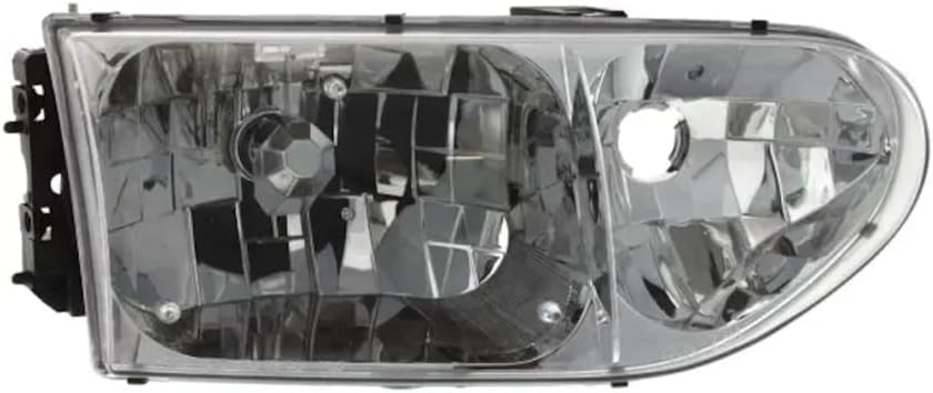 Set Of 2 Front Headlight Assembly Right Passenger & Left Driver Side Direct Replacement Compatible With 1999-2000 Nissan Quest / 1999-2002 Mercury Villager FO2502165 FO2503165