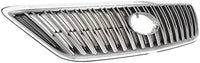 Front Grille Assembly Chrome Shell And Painted Dark Gray Insert Plastic Direct Replacement Compatible With 2004-2006 Lexus RX330 / 2007 RX350 LX1200113 5310148071