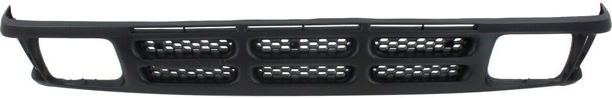 Front Grille Primed Shell And Insert Plastic Direct Replacement Compatible With 1990-1993 Mazda Pickup MA1200127 UE5750710
