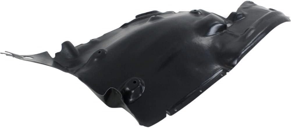 Front Fender Liner Rear Section Right Passenger Side Direct Replacement Compatible With 2009-2015 BMW 7-Series BM1249115 51717185160