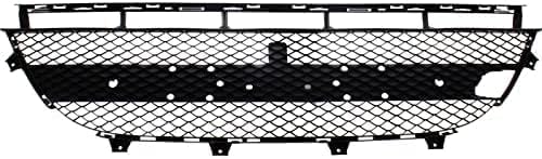 Front Bumper Center Grille Black Plastic Direct Replacement Compatible With 2016-2019 Mercedes Benz GLE-CLASS / 2017-2019 GLS450 GLS550 MB1036159 292885512228