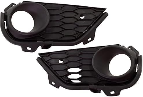 Set Of 2 Front Fog Light Molding Plastic Right Passenger & Left Driver Side Direct Replacement Compatible With 2019-2022 Honda Pilot HO1039142 HO1038142 71102TG7A60 71107TG7A60