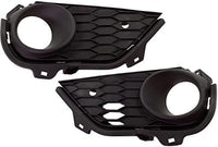 Set Of 2 Front Fog Light Molding Plastic Right Passenger & Left Driver Side Direct Replacement Compatible With 2019-2022 Honda Pilot HO1039142 HO1038142 71102TG7A60 71107TG7A60