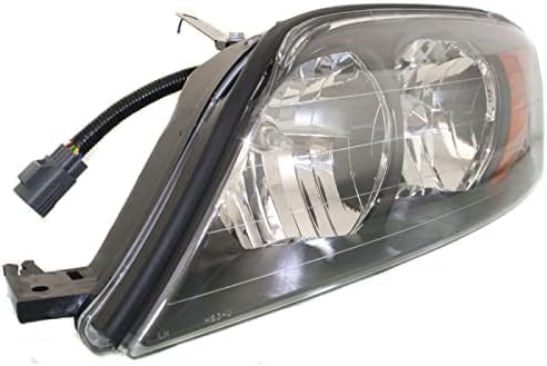 Set Of 2 Front Headlight Assembly Right Passenger & Left Driver Side Direct Replacement Compatible With 2000-2002 Lincoln LS 2W4Z13008CA-PFM 2W4Z13008BA-PFM