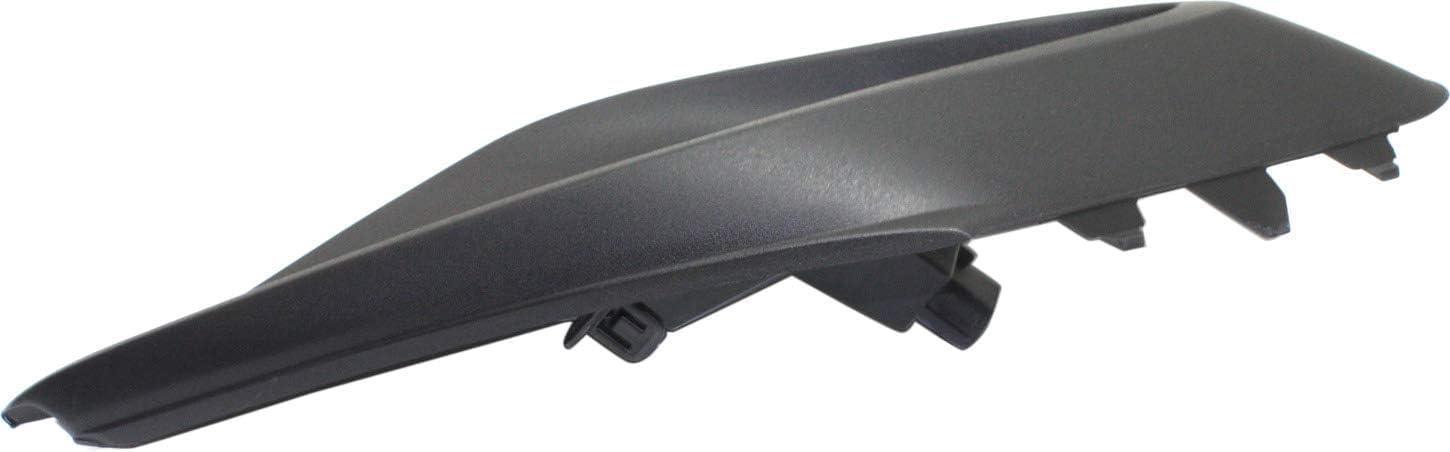 Front Fog Light Cover Textured Right Passenger Side Direct Replacement Compatible With 2014-2016 Mazda 3 MA1039122 BHN150C11A