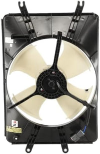 Front A/C Condenser Fan Assembly Direct Replacement Compatible With 2003-2006 Acura MDX / 2005-2008 Honda Pilot AC3113106 38615RDJA00