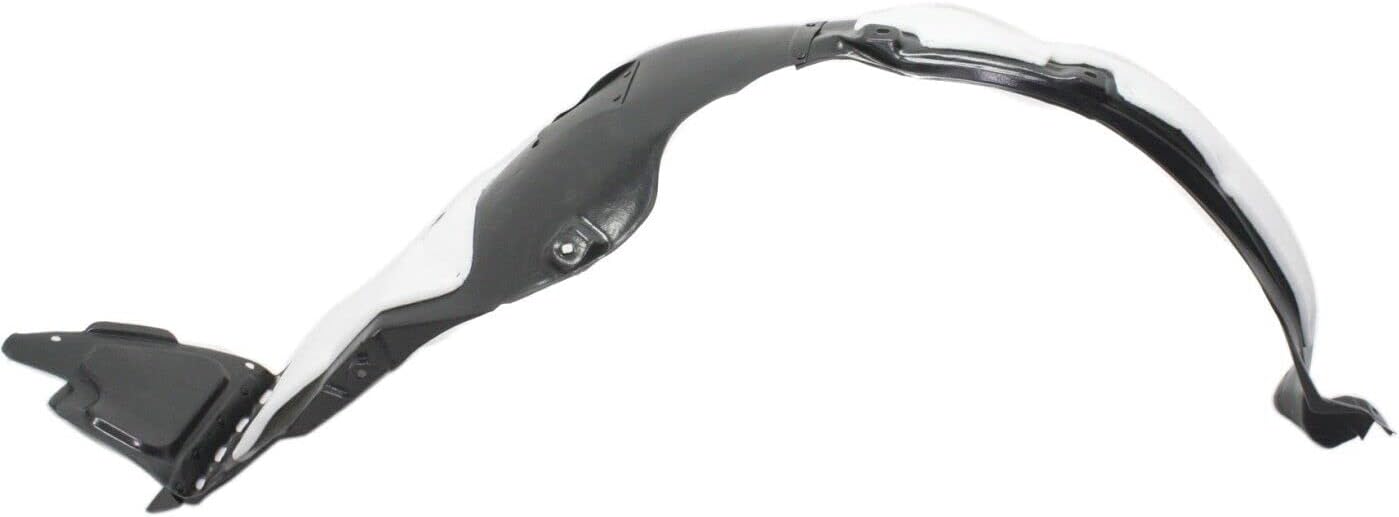 Front Fender Liner Right Passenger Side Direct Replacement Compatible With 2014 Hyundai Sonata HY1249135 868123Q700