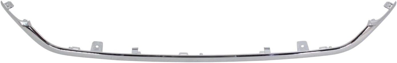 Front Lower Grille Trim Chrome Direct Replacement Compatible With 2010-2011 Honda CR-V HO1210131 71127SXSA01
