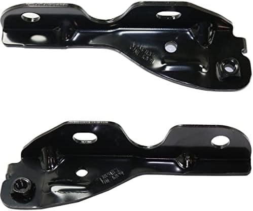 Set of 2 Front Hood Hinge Lower Steel Left Driver & Right Passenger Side Direct Replacement Compatible with 2015-2020 Chevrolet Suburban/Tahoe/Cadillac Escalade GM1236193