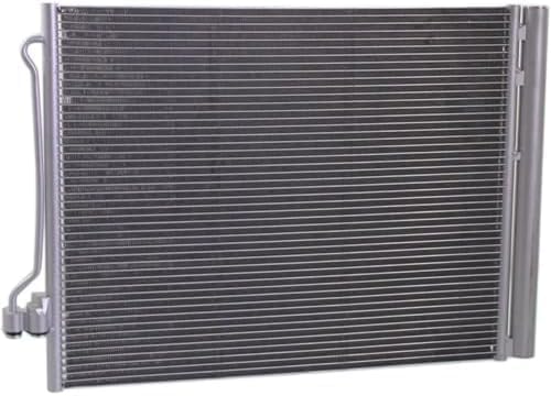 Front A/C Condenser Aluminum Core Direct Replacement Compatible With 2011-2016 BMW 550i / 2012-2019 6-Series BM3030128 64536805452