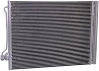 Front A/C Condenser Aluminum Core Direct Replacement Compatible With 2011-2016 BMW 550i / 2012-2019 6-Series BM3030128 64536805452