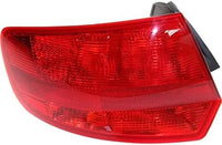 Set Of 2 Tail Light Outer Lens And Housing Right Passenger & Left Driver Side Direct Replacement Compatible With 2006-2008 Audi A3 / Quattro AU2801108 AU2800108 8P4945095H 8P4945096H