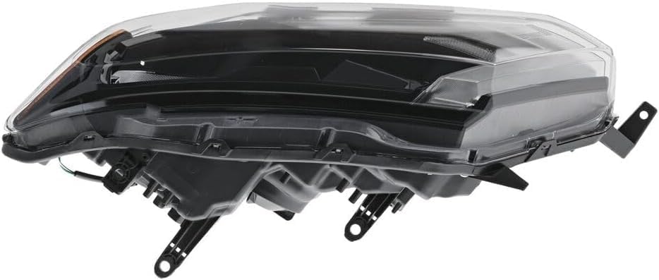 Front Headlight Assembly Halogen Left Driver Side Direct Replacement Compatible With 2017-2020 Nissan Rogue NI2502254 260606FL0A