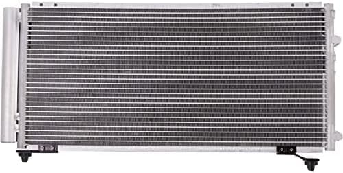 Front AC Condenser Aluminum Core Direct Replacement Compatible With 2000-2005 Mitsubishi Eclipse / 2001-2005 Dodge Stratus/Chrysler Sebring MI3030106 MR568225