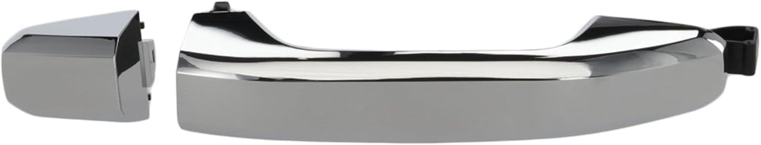 Rear Exterior Door Handle Chrome Left Driver Side Direct Replacement Compatible with 2014-2022 Chevrolet Silverado/GMC Sierra / 2015-2018 Suburban/Tahoe GM1520151 22923598