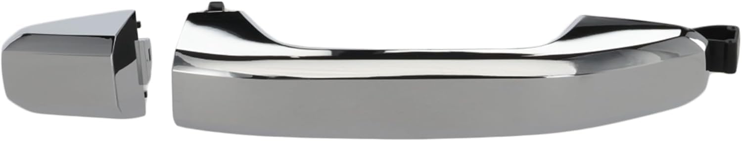 Rear Exterior Door Handle Chrome Left Driver Side Direct Replacement Compatible with 2014-2022 Chevrolet Silverado/GMC Sierra / 2015-2018 Suburban/Tahoe GM1520151 22923598
