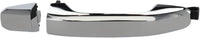 Rear Exterior Door Handle Chrome Left Driver Side Direct Replacement Compatible with 2014-2022 Chevrolet Silverado/GMC Sierra / 2015-2018 Suburban/Tahoe GM1520151 22923598