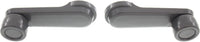 AUTOS PARTS PLUS Front Or Rear Window Crank Gray Direct Replacement Compatible with 1986-1997 Nissan Pickup / 1998-2004 Frontier 8076001G2 8076051S00