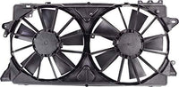 Front Radiator Dual Cooling Fan Assembly Plastic Direct Replacement Compatible with 2010-2014 Ford F-150/2010-2017 Lincoln Navigator/Expedition FO3115184 FO3115213