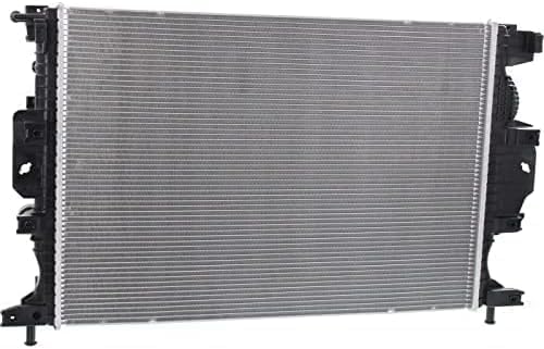 Front Radiator Aluminum Core Direct Replacement Compatible With 2013-2020 Ford Fusion FO3010316 DG9Z8005K