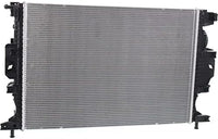 Front Radiator Aluminum Core Direct Replacement Compatible With 2013-2020 Ford Fusion FO3010316 DG9Z8005K