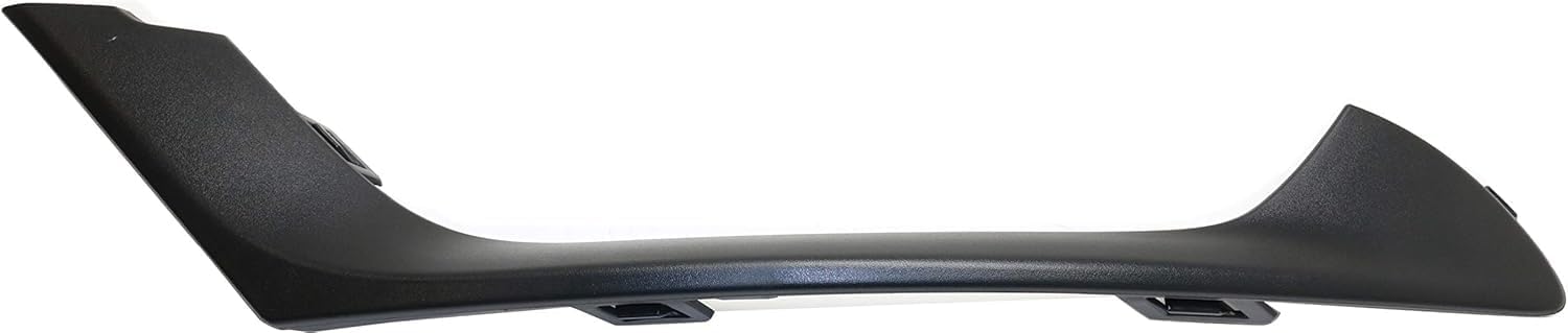 Front Bumper Outer Molding Textured Left Driver Side Direct Replacement Compatible With 2015-2017 Chrysler 200 CH1046110 68214627AA