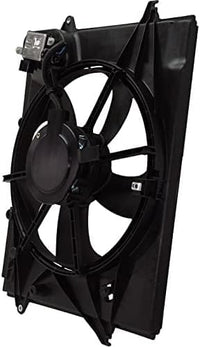 Front Radiator Cooling Fan Assembly Plastic Direct Replacement Compatible With 2018-2019 Hyundai Sonata HY3115160 25380C2500