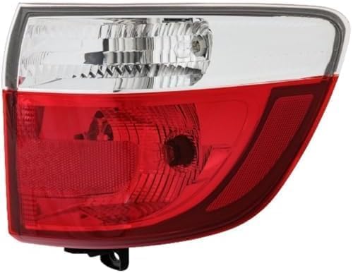 Set Of 2 Tail Light Outer Assembly Right Passenger & Left Driver Side Direct Replacement Compatible With 2011-2013 Dodge Durango CH2805103 CH2804103 55079136AG 55079137AG