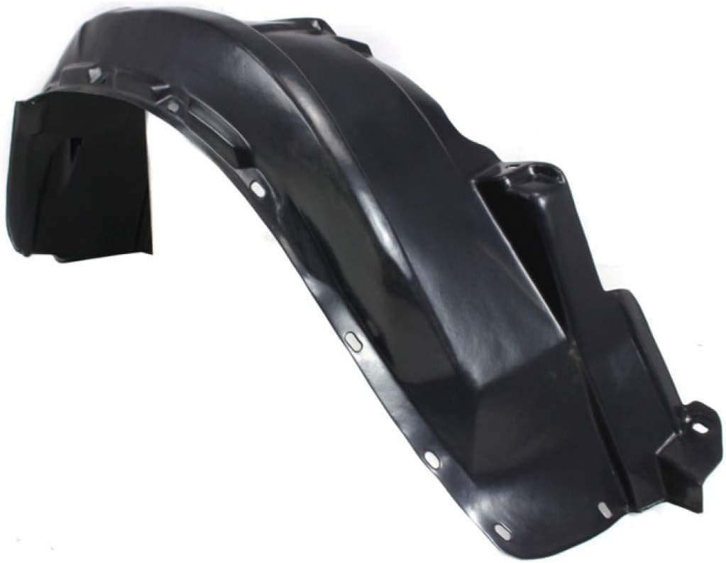 Front Fender Liner Left Driver Side Direct Replacement Compatible With 1995-1998 Acura TL AC1248115 74151SW5010
