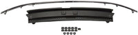 Front Grille Painted Black Shell And Insert With Chrome Center Bar Direct Replacement Compatible With 2002-2009 Chevrolet Trailblazer GM1200477 10358128