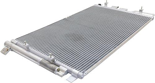 Front A/C Condenser Aluminum Core Direct Replacement Compatible With 2016-2017 Chevrolet Equinox GM3030316 23400197