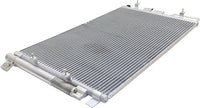 Front A/C Condenser Aluminum Core Direct Replacement Compatible With 2016-2017 Chevrolet Equinox GM3030316 23400197