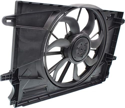 Front Radiator Fan Assembly Plastic Direct Replacement Compatible with 2016 Chevrolet Cruze GM3115290 39012568