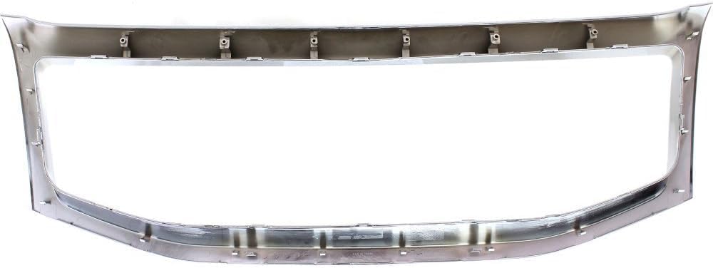Front Grille Molding Chrome Direct Replacement Compatible With 2012-2015 Honda Pilot HO1202108 75102SZAA11
