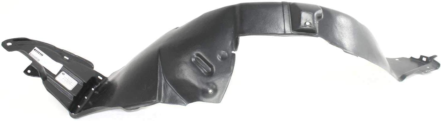 Front Fender Liner Right Passenger Side Direct Replacement Compatible with 2004-2009 Kia Spectra KI1251110 868122F000